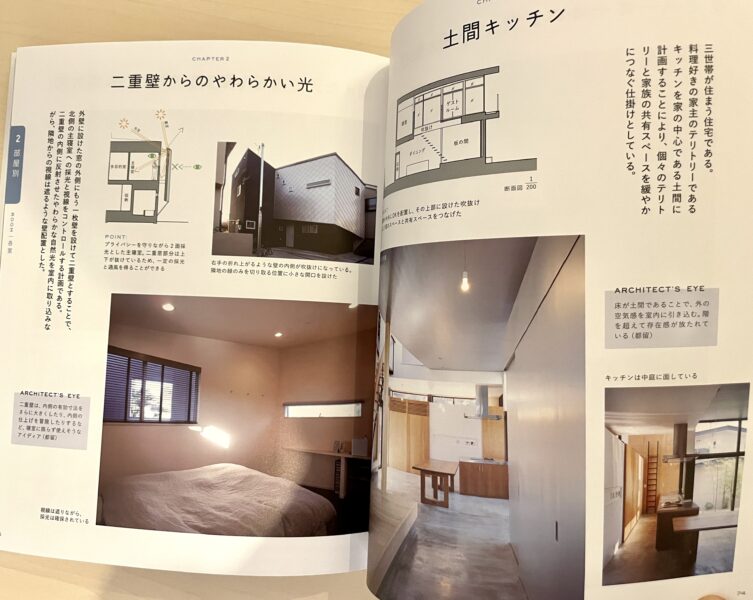 新しい住宅デザイン図鑑の内部ページの写真