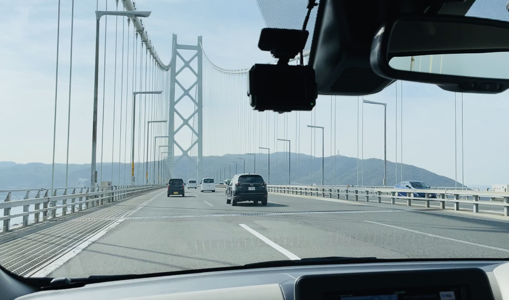 新神戸から明石海峡大橋を渡って淡路島へ！